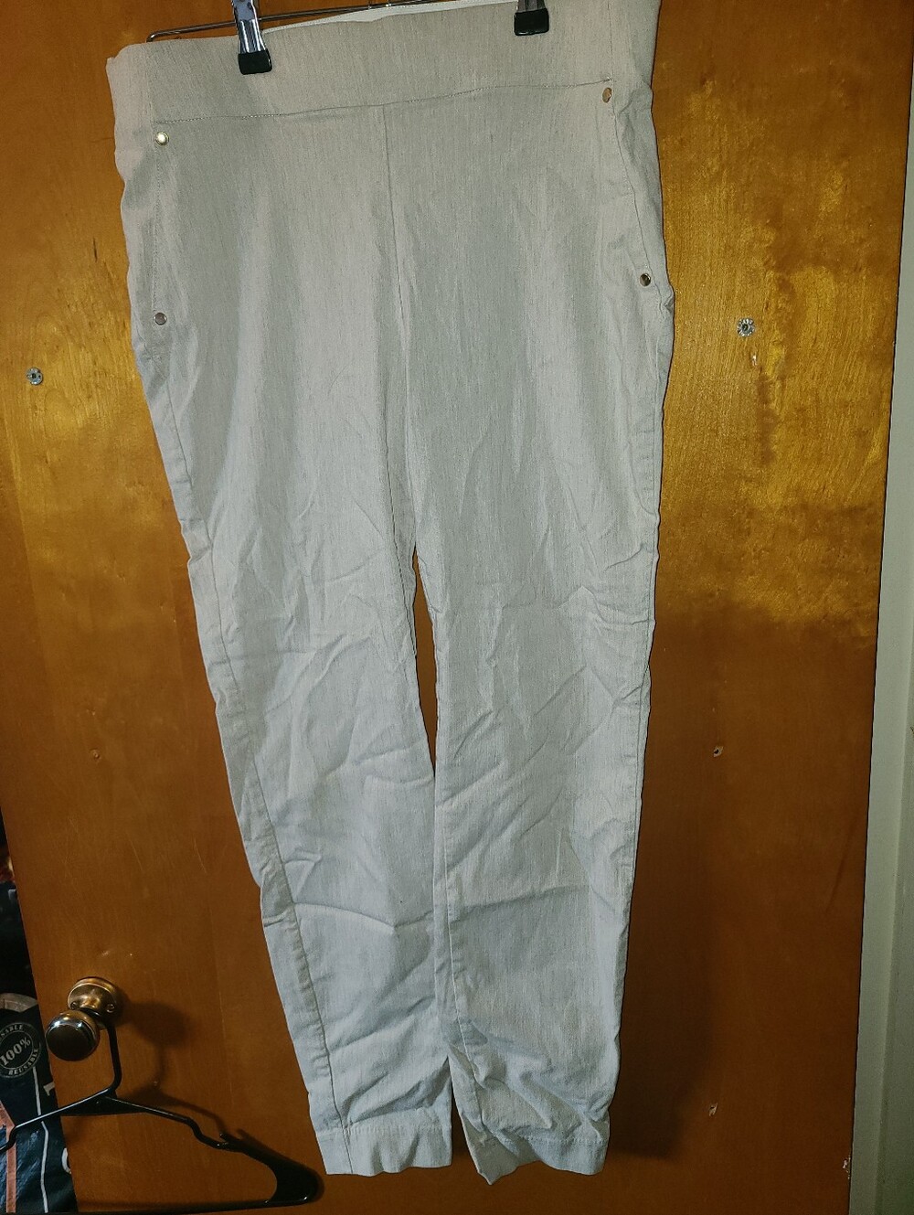 Maurices - Greyish Tan Rayon Leggings - M